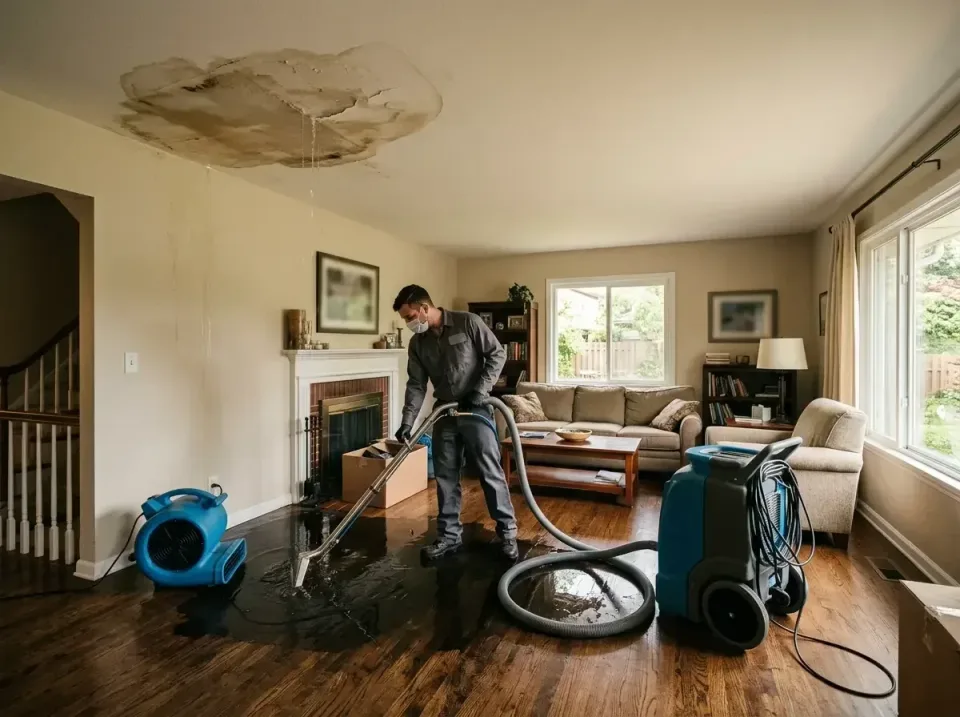 attic-pipe-burst-ceiling-drip-008 — frequently asked questions, Water Damage Restoration & Carpet Care in Hyde Park, UT